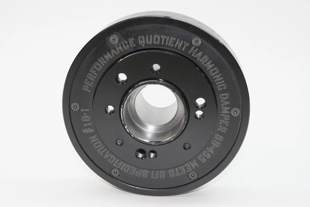 PRW PQx SFI-Rated Racing Steel Damper 2445541 - Side View
