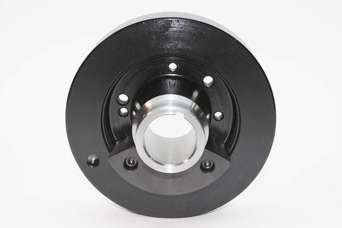 PRW PQx SFI-Rated Racing Steel Damper 2445541 - Installation View