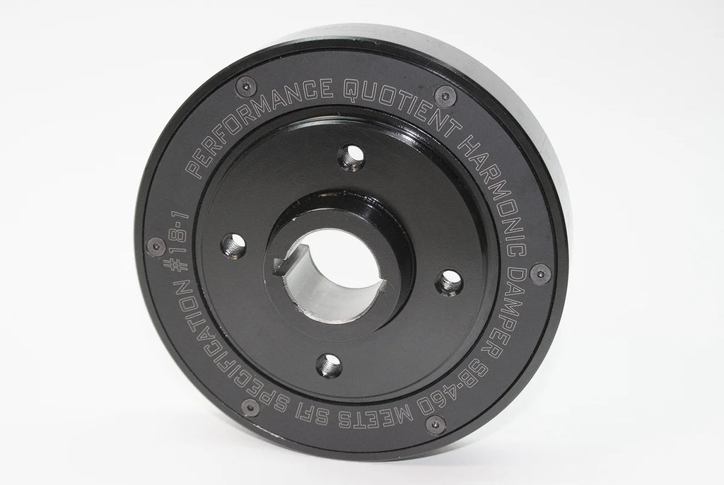 PRW PQx SFI-Rated Racing Steel Damper 2446040 - Main Product View