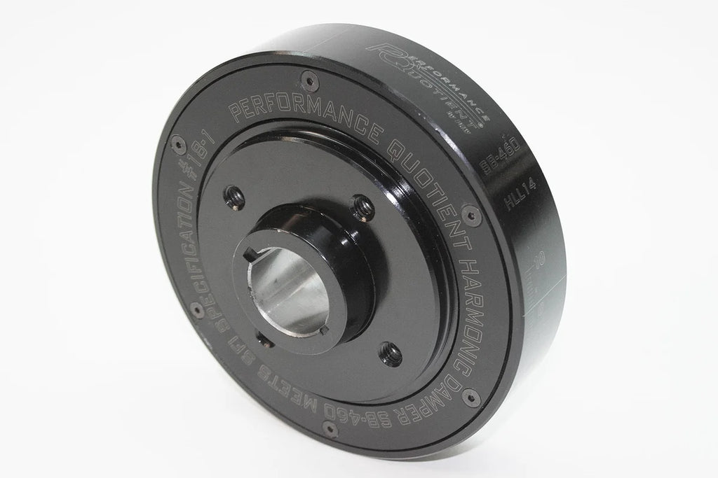 PRW PQx SFI-Rated Racing Steel Damper 2446040 - Detail View
