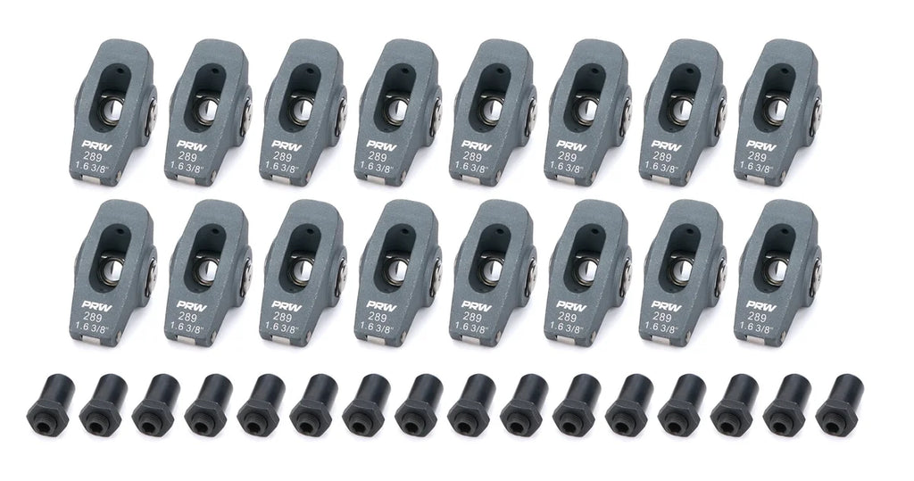 PRW Roller Rocker Arms - 1.6 Ratio 3/8 Stud 6528901 fits SBF