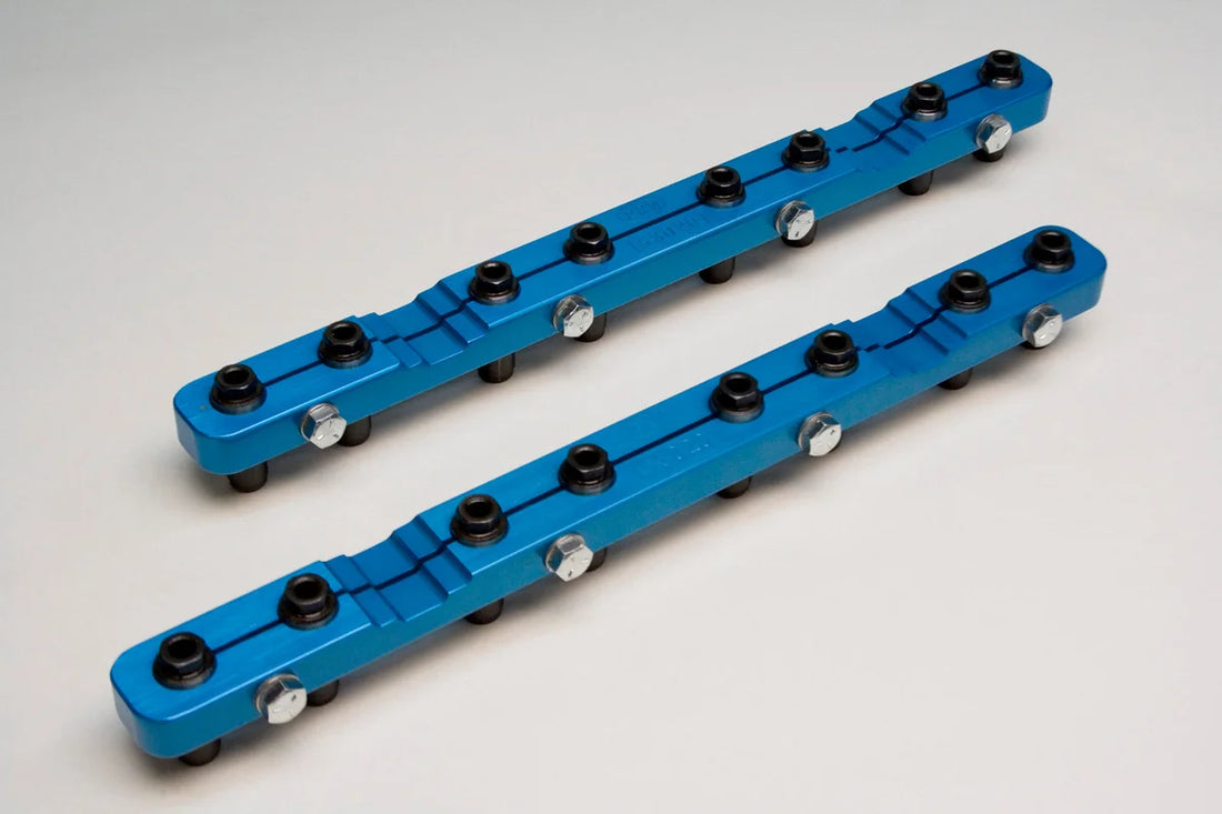PRW Stud Girdle; Billet Aluminum; Solid Bar; Incl. 7/16 in. PRW RockerLoc Adjusters. 1530201 - Detail View