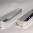 Load image into Gallery viewer, PRW Valve Cover Set; Aluminum; BBM Fabricated Billet Rail w/Vent Hole; Polished. 4044001 - Main Product View