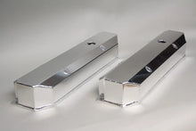 Load image into Gallery viewer, PRW Valve Cover Set; Aluminum; BBM Fabricated Billet Rail w/Vent Hole; Polished. 4044001 - Main Product View