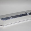 Load image into Gallery viewer, PRW Valve Cover Set; Aluminum; BBM Fabricated Billet Rail w/Vent Hole; Polished. 4044001 - Side View