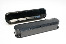 Load image into Gallery viewer, PRW Valve Cover Set; Aluminum; Fabricated Billet Rail; Satin Black Anodized. 4036007