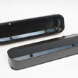 Load image into Gallery viewer, PRW Valve Cover Set; Aluminum; Fabricated Billet Rail; Satin Black Anodized. 4045507