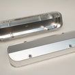 Load image into Gallery viewer, PRW Valve Cover Set; Aluminum; Fabricated Billet Rail; Satin Silver Anodized. 4045500 - Main Product View