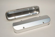 Load image into Gallery viewer, PRW Valve Cover Set; Aluminum; Fabricated Billet Rail; Satin Silver Anodized. 4045500 - Main Product View