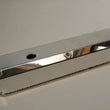 Load image into Gallery viewer, PRW Valve Cover Set; Aluminum; Fabricated Billet Rail; w/Vent Hole; Polished. 4031801 - Detail View