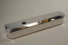 Load image into Gallery viewer, PRW Valve Cover Set; Aluminum; Fabricated Billet Rail; w/Vent Hole; Polished. 4031801 - Detail View