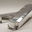 Load image into Gallery viewer, PRW Valve Cover Set; Aluminum; Fabricated Billet Rail; Polished. 4036001