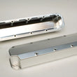 Load image into Gallery viewer, PRW Valve Cover Set; Aluminum; Fabricated Billet Rail; Satin Silver Anodized. 4036000 - Main Product View
