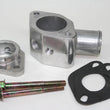 Load image into Gallery viewer, PRW Water Neck Manifold Filler; 90 Degree; Aluminum; As-Cast. 5292200 - Main Product View