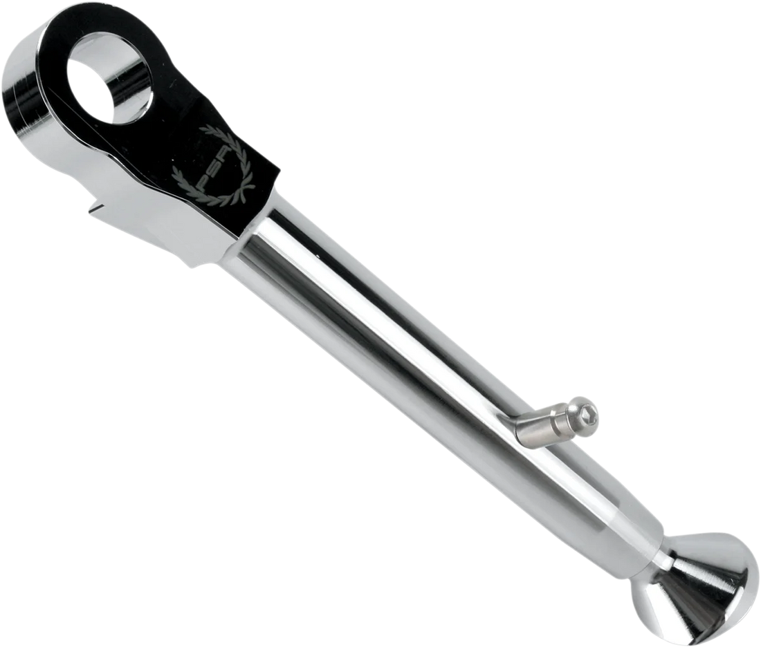 PSR Adjustable Kickstand - Black - Kawasaki - Ninja ZX-6R 04-01105-22 - Side View