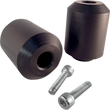 Load image into Gallery viewer, PSR Bar End Sliders - Black 04-01900-02 - Side View