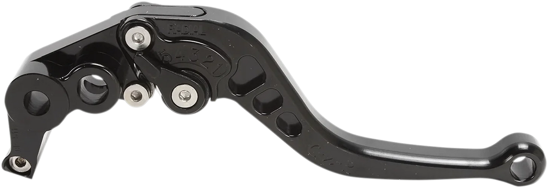 PSR Brake Lever - Short - Black 00-00510-22 - Side View