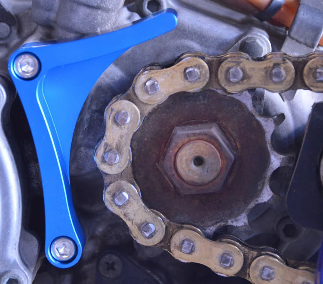 PSR Case Saver/Sprocket Cover - Blue - Yamaha 07-04150-25 - Additional View 5