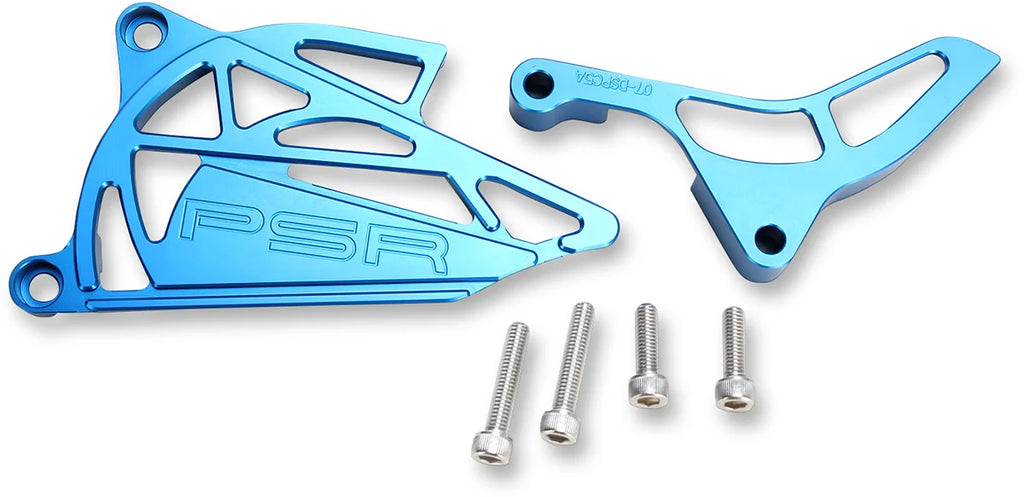 PSR Case Saver/Sprocket Cover - Blue - Yamaha 07-04154-25 - Main Product View