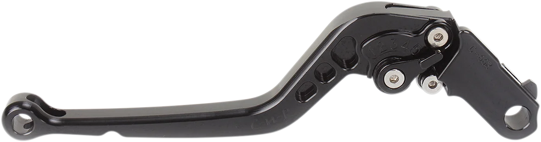 PSR Clutch Lever - Long - Black 00-00492-22 - Side View