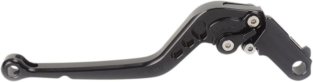 PSR Clutch Lever - Long - Black 00-00492-22 - Side View