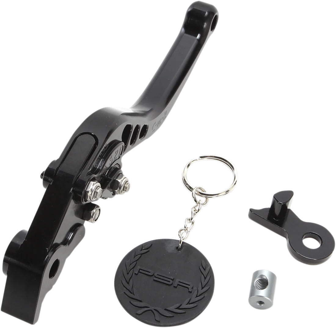 PSR Clutch Lever - Short - Black 00-00401-22 - Side View