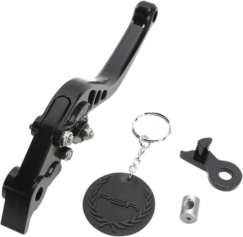 PSR Clutch Lever - Short - Black 00-00401-22 - Side View