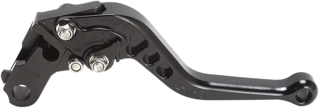 PSR Clutch Lever - Short - Black 00-00416-22 - Side View