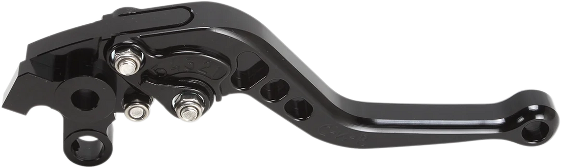 PSR Clutch Lever - Short - Black 00-00419-22 - Side View