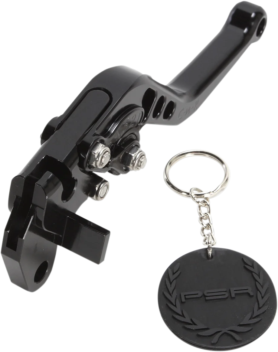 PSR Clutch Lever - Short - Black 00-00437-22 - Side View