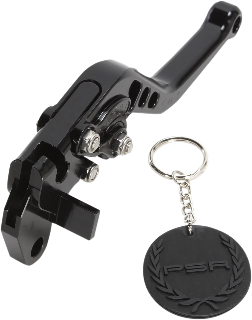PSR Clutch Lever - Short - Black 00-00437-22 - Side View