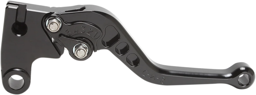 PSR Clutch Lever - Short - Black 00-00446-22 - Side View