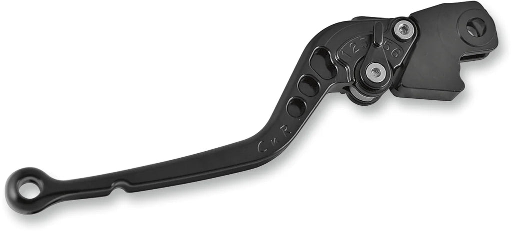 PSR Clutch Lever - Short - Black 00-00449-22 - Side View