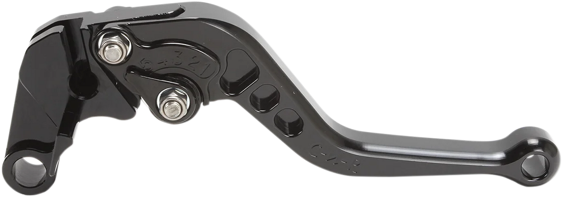 PSR Clutch Lever - Short - Black 00-00467-22 - Side View
