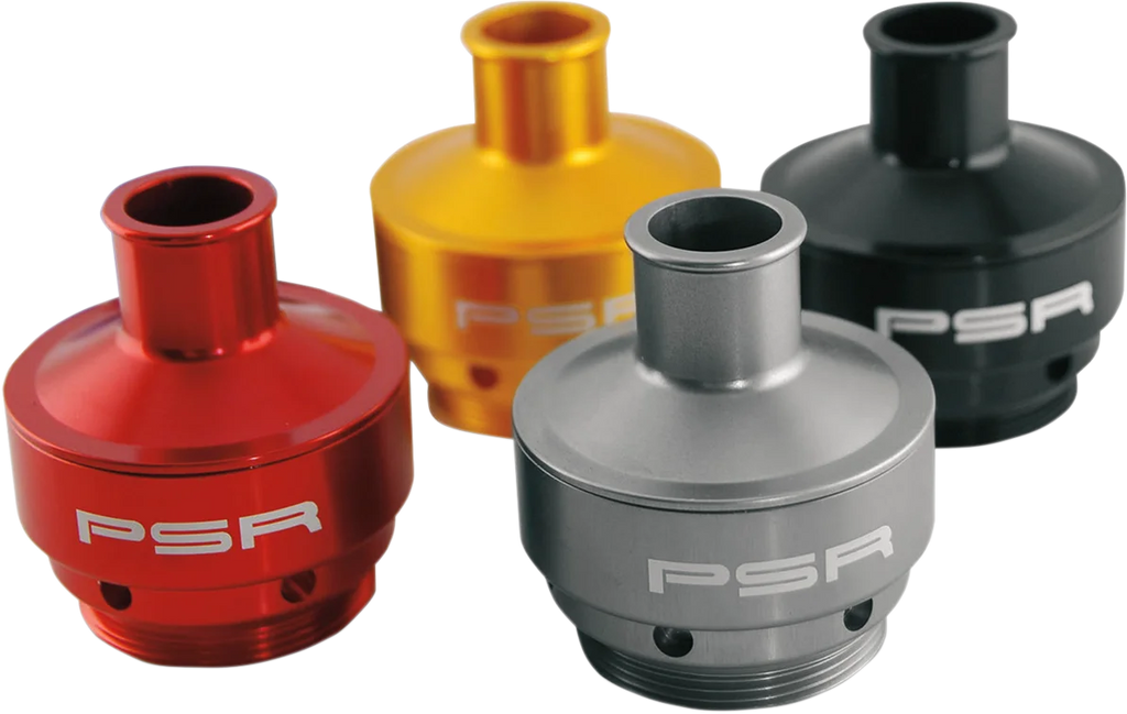 PSR Crank Case Breather - Black - Ducati 02-00360-22 - Side View