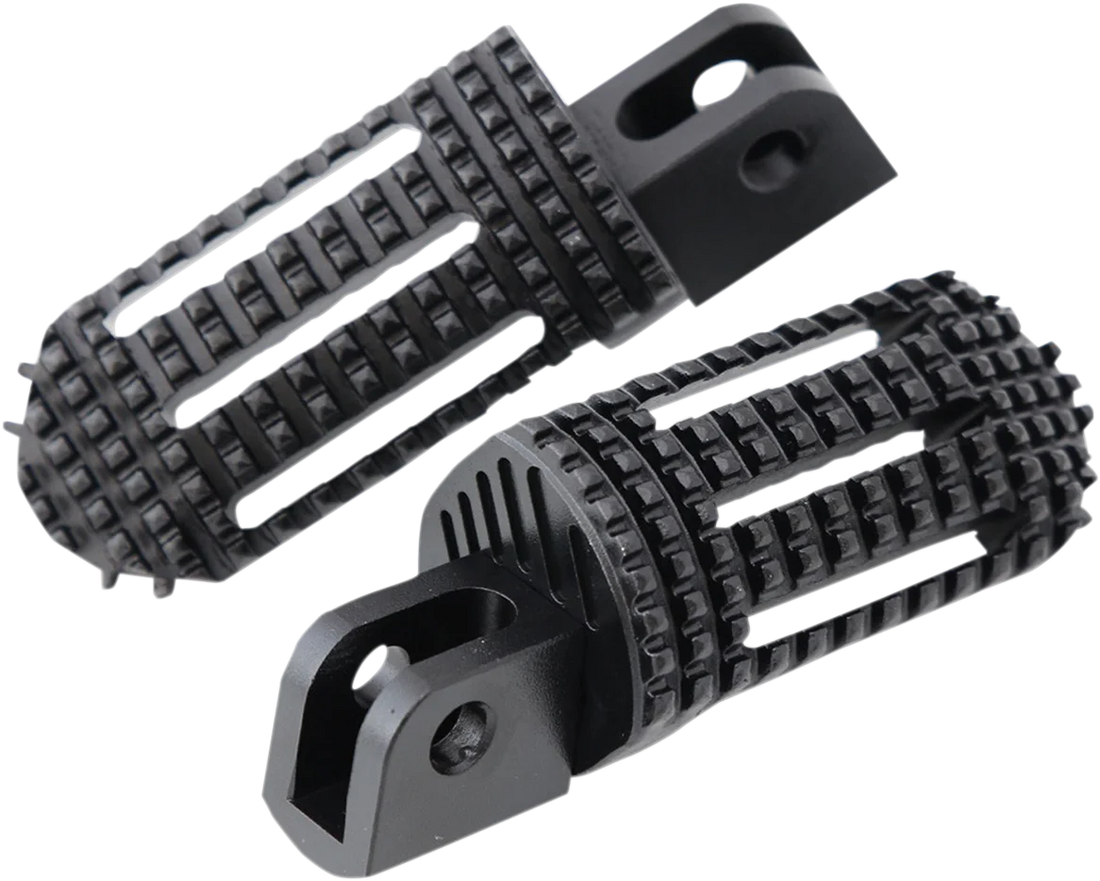 PSR Flip Footpegs - Black - Yamaha 07-04400-22 - Side View