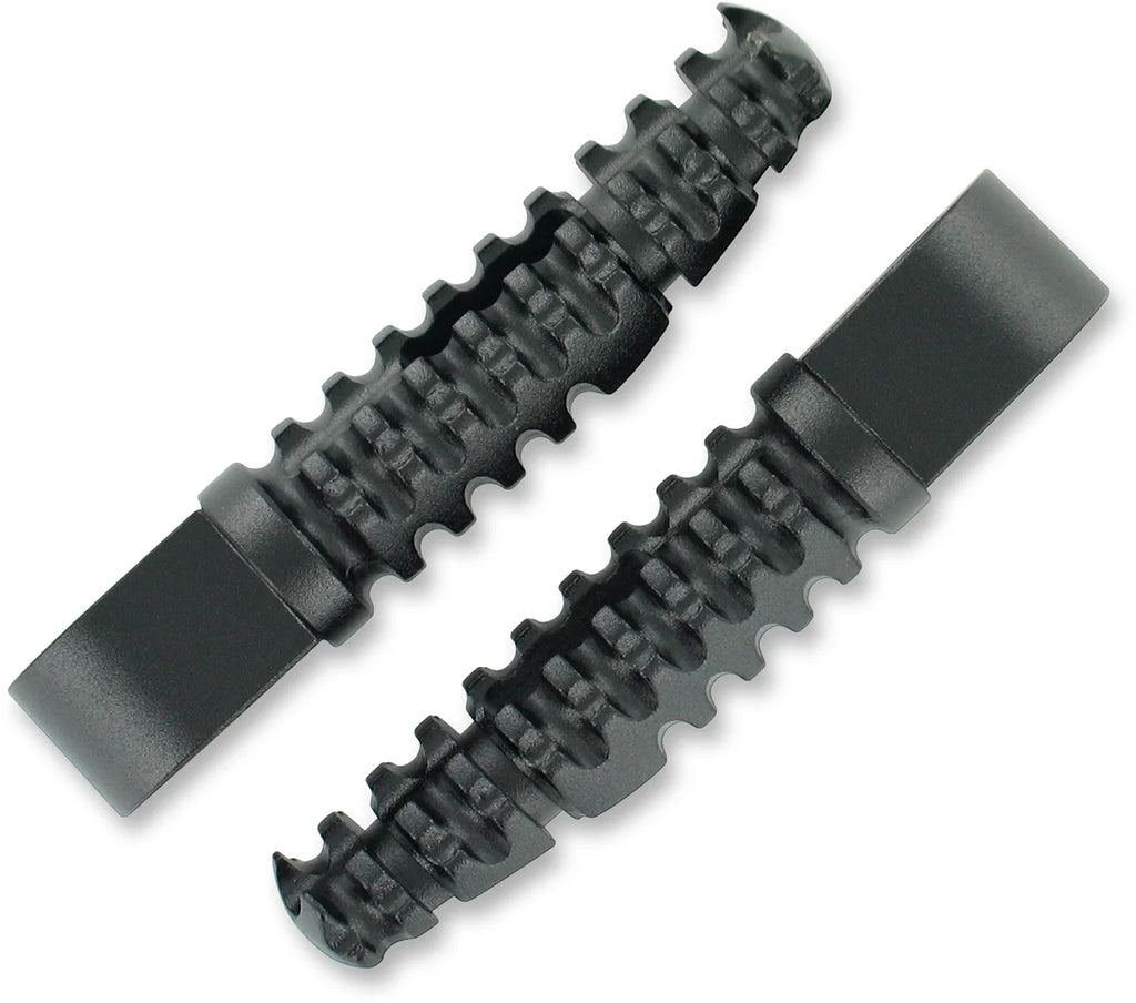 PSR Footpegs - Black 07-01201-22 - Side View