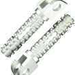 Load image into Gallery viewer, PSR Footpegs - Silver 05-01202-21 - Main Product View