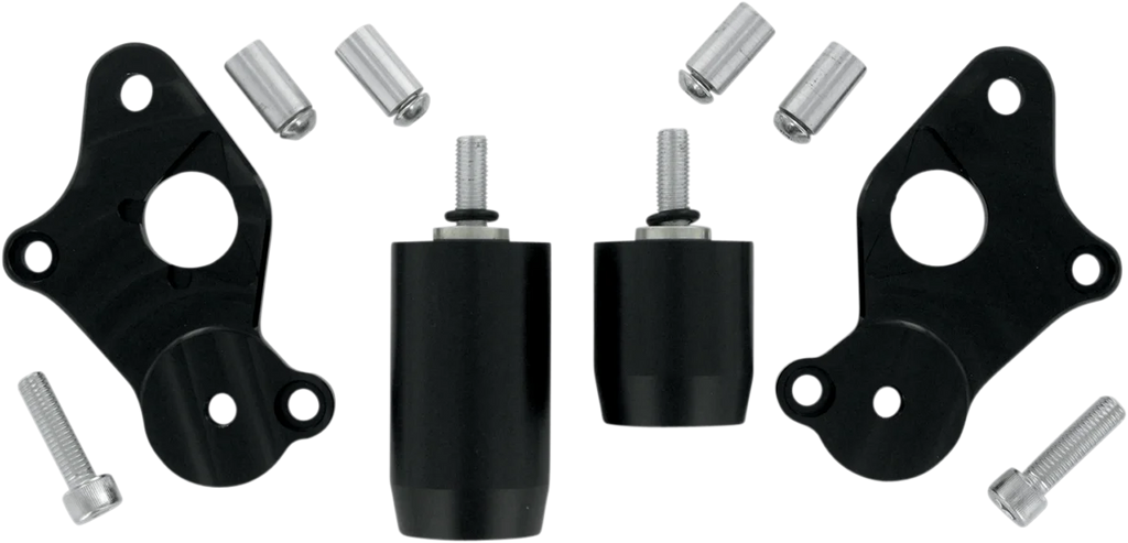 PSR Frame Sliders - Black - Suzuki - GSX-R 600/750 05-00903-02 - Main Product View