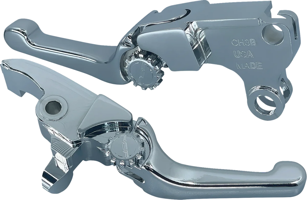 PSR Lever Set - Anthem - Harley Davidson - Short - Chrome 12-01667-20 - Main Product View