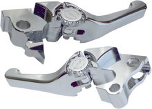 Load image into Gallery viewer, PSR Lever Set - Anthem - Shorty - Chrome 12-01655-20 - Side View