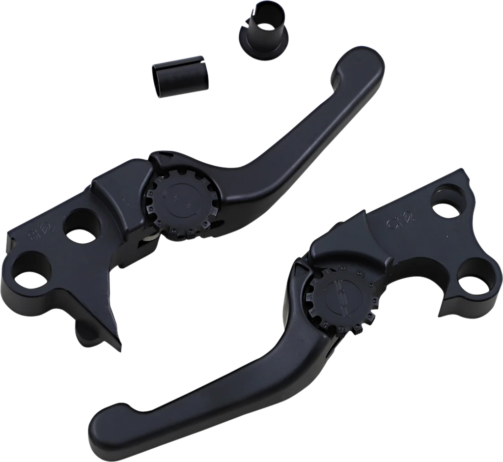 PSR Lever Set - Anthem - Shorty - Chrome 12-01655-20 - Detail View