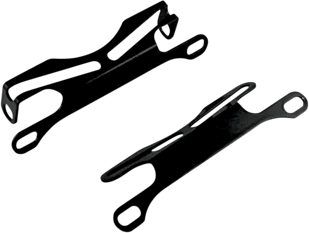 PSR License Plate Bracket - Black 00-00163-02 - Side View