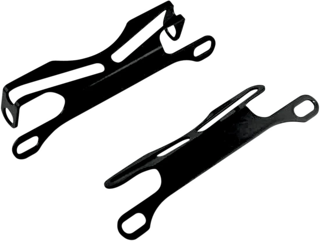 PSR License Plate Bracket - Universal - Black 00-00164-02 - Side View