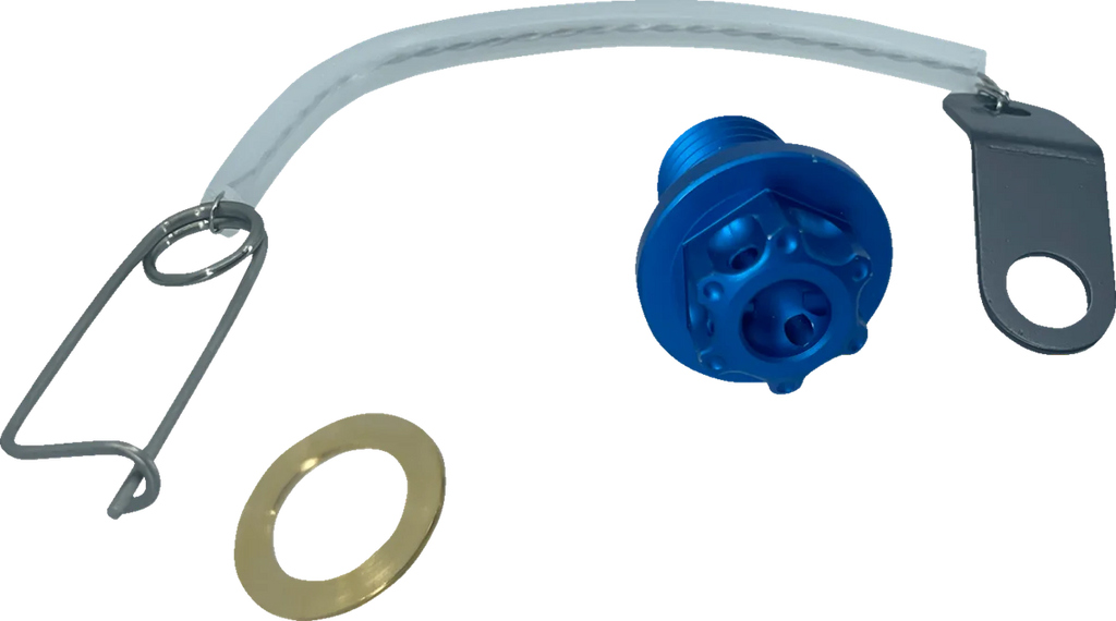 PSR Magnetic Drain Plug - M12 x 1.50 x 15 mm - Blue 00-01946-25 - Main Product View