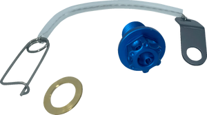 PSR Magnetic Drain Plug - M12 x 1.50 x 15 mm - Blue 00-01946-25 - Main Product View