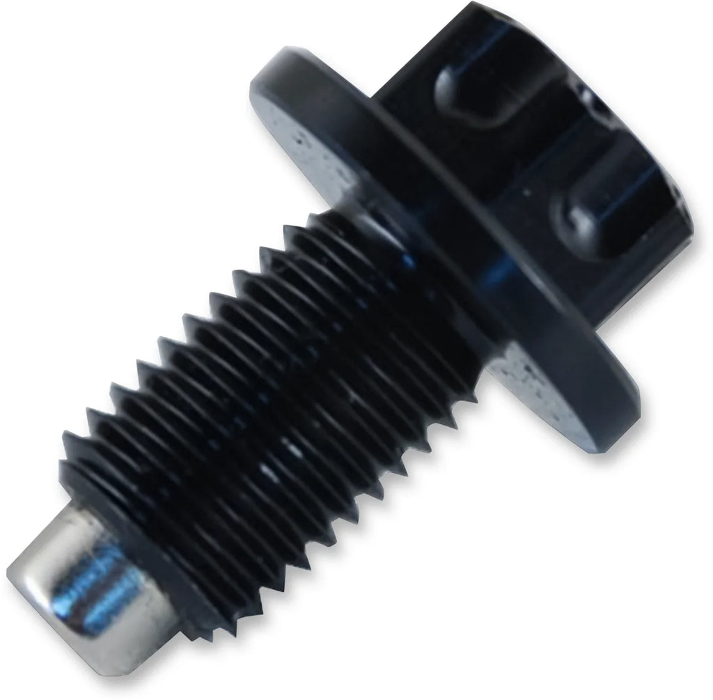 PSR Magnetic Drain Plug - M14 x 1.25 - Black 00-01948-22 - Side View