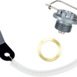 Load image into Gallery viewer, PSR Magnetic Drain Plug - M8 x 1.25 x 12 mm - Blue 00-01941-25 - Side View