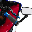 Load image into Gallery viewer, PSR Mirror - Felipe - Classic/Bar-End - Side View - Polygon - Black 00-00211-22 - Side View