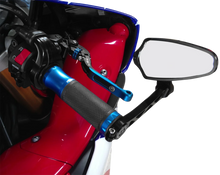 Load image into Gallery viewer, PSR Mirror - Felipe - Classic/Bar-End - Side View - Polygon - Black 00-00211-22 - Side View